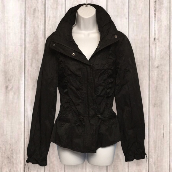 Kenneth Cole New York Jackets & Blazers - Kenneth Cole Utility Jacket Anorak Black Jacket Size Medium